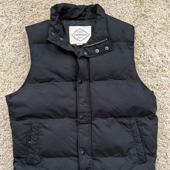 St. John's Bay Jackets & Coats Mens Black Puffer Vest Poshmark